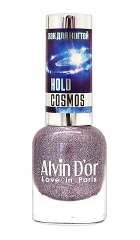 Alvin D`or Лак для ногтей HOLO COSMOS тон  6802 15мл