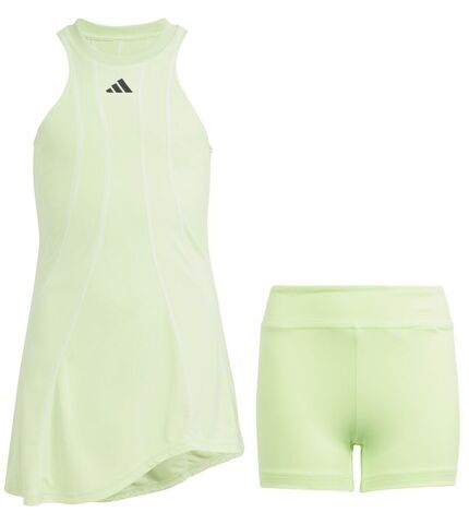 Детское платье Adidas Tennis Pro Kids - semi green spark