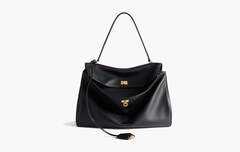 Сумка Balenciaga Rodeo Large Handbag Smooth Calfskin "Black"