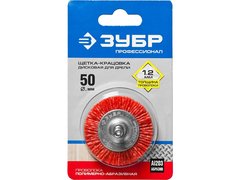 ЗУБР 50 мм, нейлоновая проволока, щетка дисковая для дрели, Профессионал (35161-050)