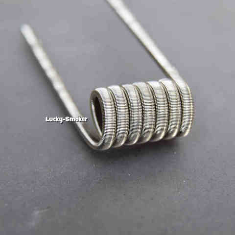 Clear Coils (NiCr) Fused 2x0.4 Ø3 0.2 Ω