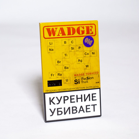 Табак WADGE OLD 100gr Passion Fruit