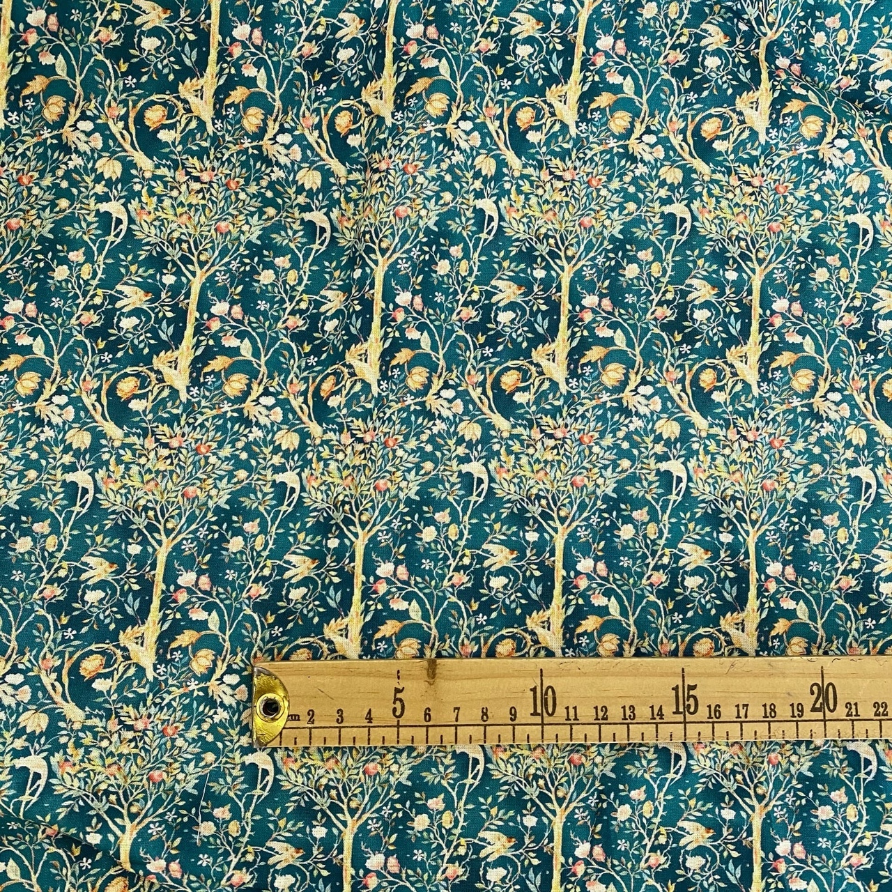ДЕРЕВО, по мотивам рисунков Уильяма Морриса, 100% хлопок Handmade ...