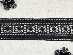 Кружево плетеное, ш. 5,5 см.