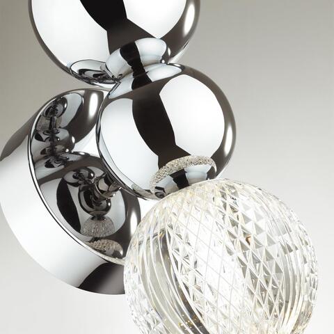 Настенный светодиодный светильник Odeon Light CRYSTAL 5007/4WL