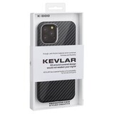 Чехол K-Doo Kevlar M Pattern для iPhone 12, 12 Pro (Черный)