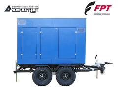 Дизельный генератор Азимут ЭД-80-Т400-1РПМ20 FTP-Iveco на шасси в капоте