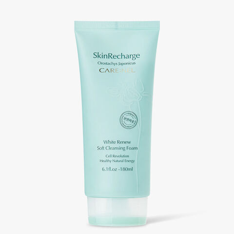 Care:Nel White Renew Soft Cleansing Foam Пенка для лица гипоаллергенная с экстрактом семян жожоба 180 мл