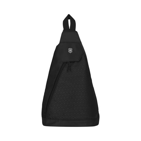 Рюкзак VICTORINOX Altmont Original Dual-compartment Mono-sling, одноплечный, цвет чёрный, 43x25x14 см., 7 л. (606748) - Wenger-Victorinox.Ru