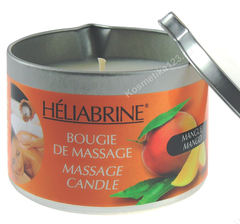 Свеча массажная Манго (Heliabrine | Линия Satin | Bougie de massage Mangue), 150 гр
