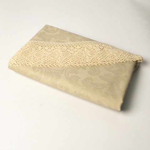 Скатерть 160x230 Old Florence Фиандра Резината бежевая