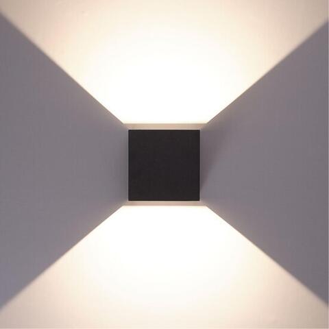 Уличный настенный светодиодный светильник Arte Lamp RULLO A1414AL-1BK