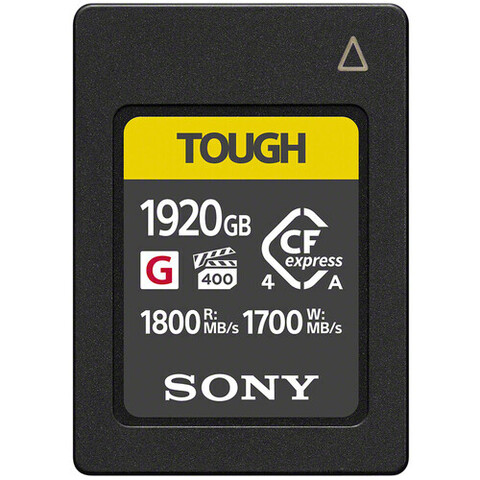 Карта памяти Sony CFexpress A 1920GB TOUGH G серия 1800/1700/400