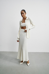 Юбка INEZ, молочный