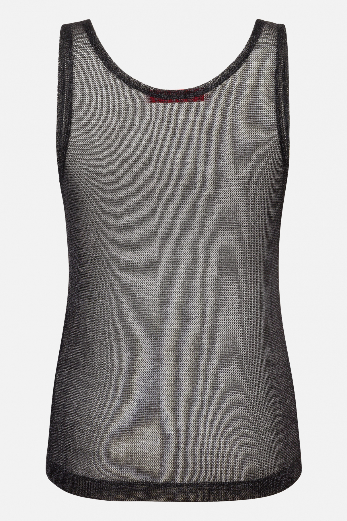 Майка из декоративной сетки