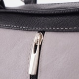 Сумка Саломея 257 мульти итальянский серо-черный