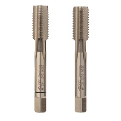 Метчик М10х1,0 (Комплект 2шт) DIN2181 HSSE 6h 63мм a=5,5 Volkel 56336