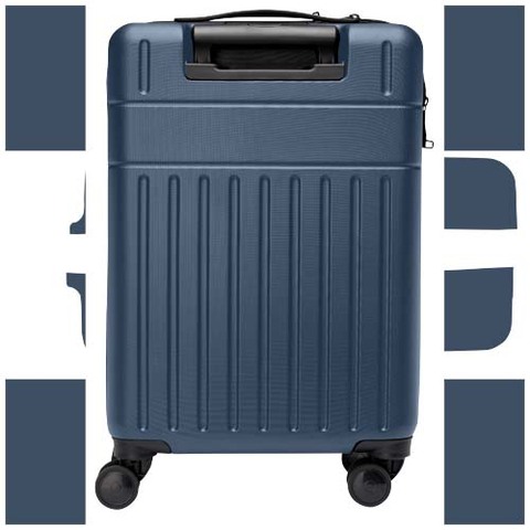 Чемодан на колесах Rover из материалов, переработанных согласно стандарту GRS, с диагональю 20 дюймов и объемом 40 л