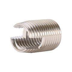 Вставка резьбовая М 6,0х1,0 (Сам. рез., нерж. ст., шлиц) 6h L=12мм 5шт H-Tools 9781060HT-5