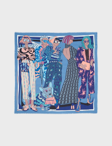 Платок ELEGANZZA 110*110