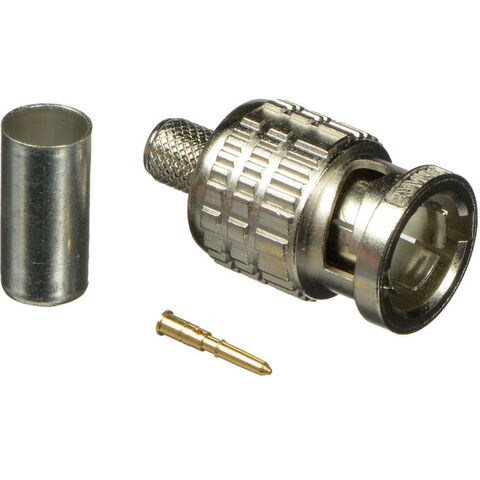Разъём коаксиальный Canare 75-Ohm BNC Crimp Plug for LV-61S Cable (прямой тип)