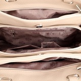 Сумка Саломея 457 леар беж + тиснение