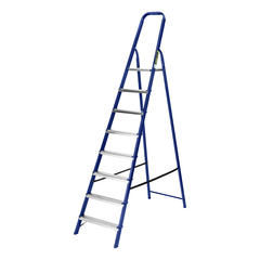 Стремянка, 8 ступеней, стальная, Сибртех, 97848