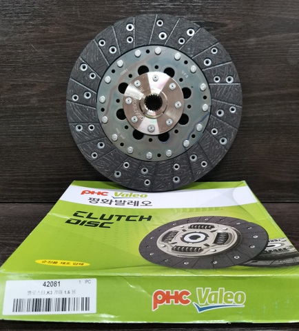 ДИСК СЦЕПЛЕНИЯ ix35 14-, SPORTAGE SL 14- ДВИГ NU VALEO PHC 411003D000/HD-161/42081 (235 мм)