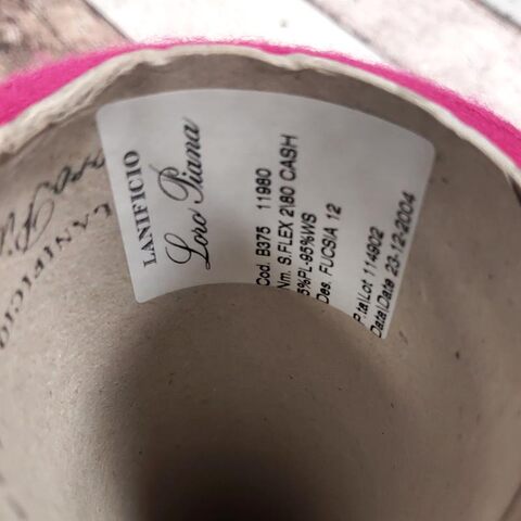 Стрейчевый кашемир LORO PIANA SUPERFLEX 2/80 фуксия