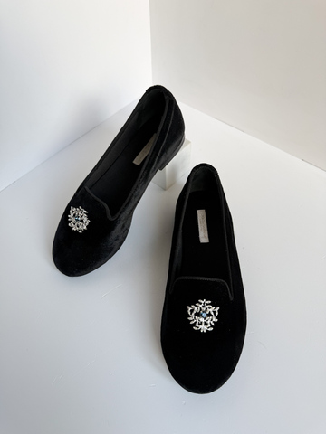 Велюровые туфли Dolce & Gabbana, 34