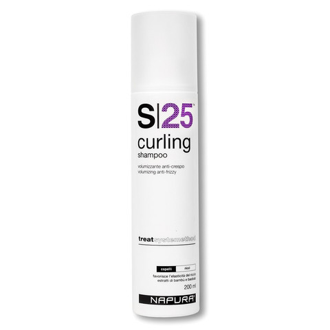 NAPURA Curling S25 Shampoo  Шампунь для вьющихся волос (SLS free) 200 мл купить за 2200 руб