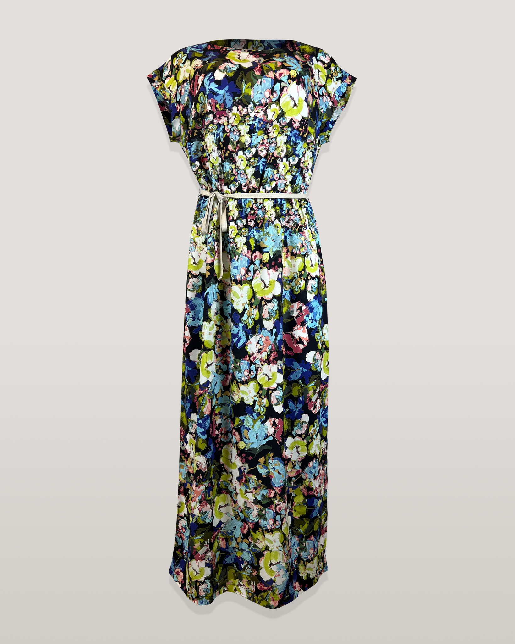 Платье SunWear GS204-13 акварель цветы к/р