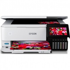 МФУ струйное цветное Epson L8160 (C11CJ20404/403/402) A4 Duplex Net WiFi белый