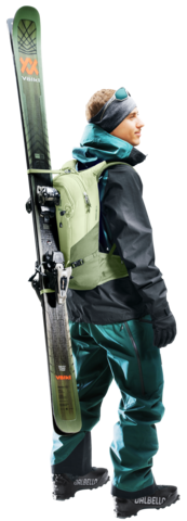 Картинка рюкзак для сноуборда Deuter Freecline 15 Mineral-Grove - 6