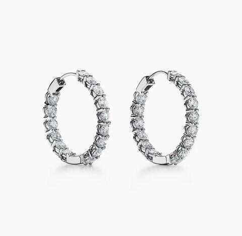 Tiffany Hoop Серьги