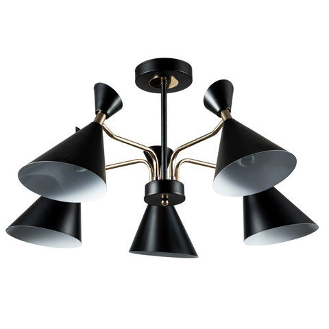 Люстра Arte Lamp Wellington A2711PL-5BK