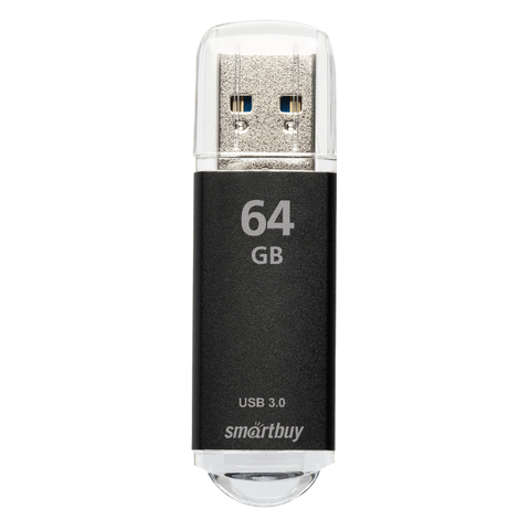 Флешка 64 GB USB 3.0/3.1 SmartBuy V-Cut (Черный)