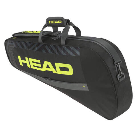 Чехол для теннисных ракеток Head Base Racquet Bag S - black/neon yellow