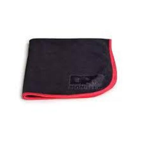 Dry Monster DM-4040 COSMO-LB - Черная микрофибра (малиновый оверлок) 40х40см 350гр\м