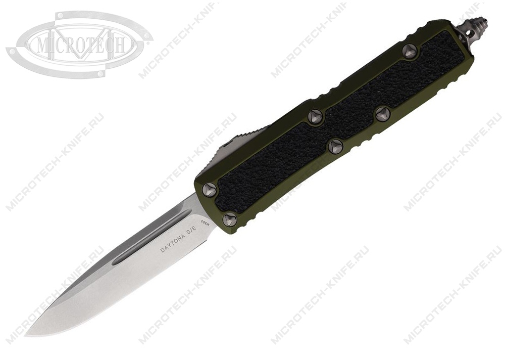 Нож Microtech 124-10ODS Daytona Stonewash OD Green