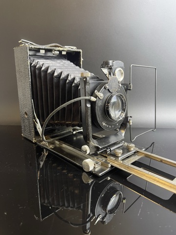 Фотоаппарат пластиночный "Фотокор №1" с объективом «Ортагоз». ГОМЗ, СССР, 1930-1940 гг.