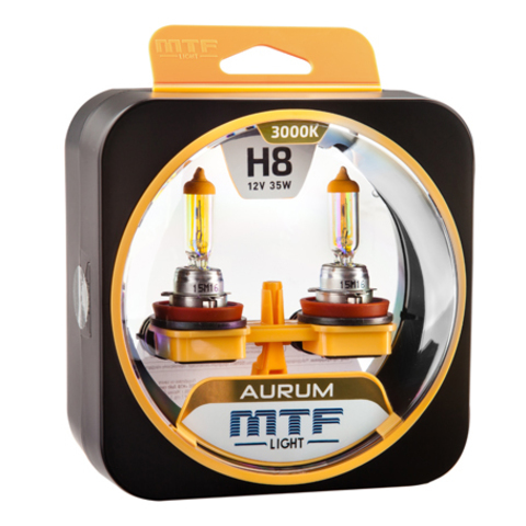 Галогенные лампы MTF Light AURUM H8 35W