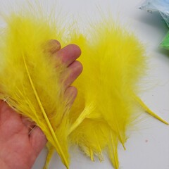 Пушистые перья индейки  (10 шт.) (выбрать цвет)