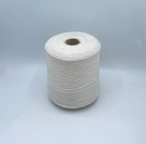 Filati Naturali (пр.Италия),art-Martora, 1150м/100гр, 75% Кашемир 22% Шелк 3% Эластан, цвет-Молочный(90), арт-29815