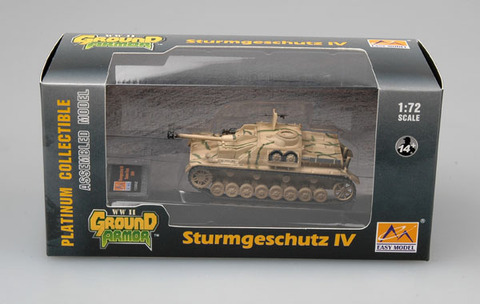 Модель Самоходно-артиллерийская установка Немецкая Sturmgeschütz IV масштаб 1:72