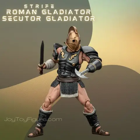 Фигурка Гладиатор Секутор масштаб 1/18 Roman Gladiator JoyToy