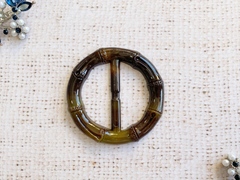 Пряжка, ш. 4 см, d 5,8 см