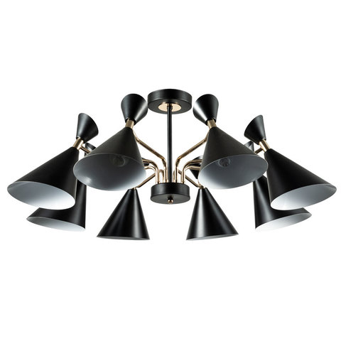 Люстра Arte Lamp Wellington A2711PL-8BK