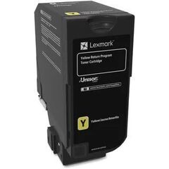 Тонер-картридж для принтеров Lexmark CS720 желтый (yellow). Ресурс 7000 стр (74C0S40)