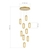 Светильник подвесной ST Luce Allungo SL6506.203.09